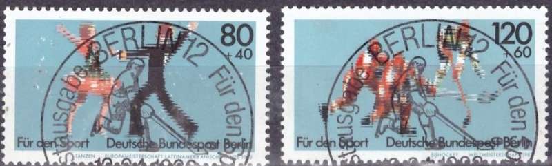 BERLIN 1983 Sports CTO SET CV R94 SG B660/1 DISCOUNTED