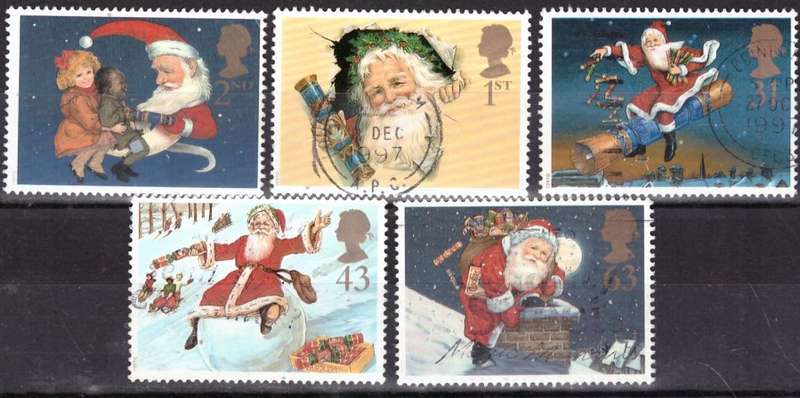 GB 1997 Christmas Stamps ULH SET CV R103.50 SG2006-10
