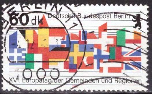 BERLIN 1986 European Council UNH CV R30.60 SG B720