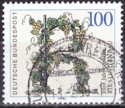 GERMANY 1990 The 500th Anniversary of the Viticulture of Riesling UNH CV R19.80 SG 2298