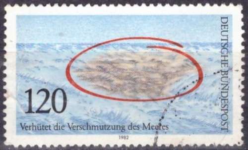 GERMANY 1982 The Society of Prevention of Marine Pollution UNH CV R13.50 SG 1998