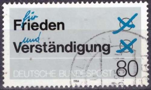 GERMANY 1984 Peace and Understanding UNH CV R14.40 SG 2080