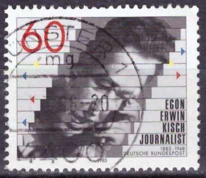 GERMANY 1985 The 100th Anniversary of the Birth of Egon Erwin Kisch, Journalist UNH CV R9 SG 2090