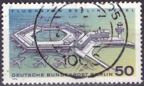 BERLIN 1974 The Airport of Berlin-Tegel ULH CV R18 SG B462