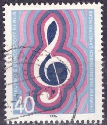 BERLIN 1976 Chorus Festival for German Song Societies UNH CV R16.20 SG B506