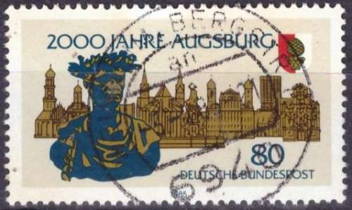 GERMANY 1985 The 2000th Anniversary of Augsburg ULH CV R10.50 SG 2082