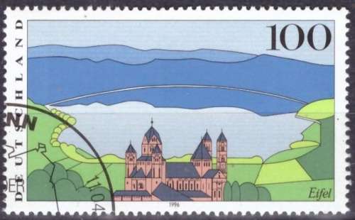 GERMANY 1996 Landscapes UNH CV R25.20 SG2709