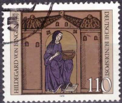 GERMANY 1979 The 900th Anniversary of the Death of Hildegard of Bingen UNH SET CV R18 SG 1899