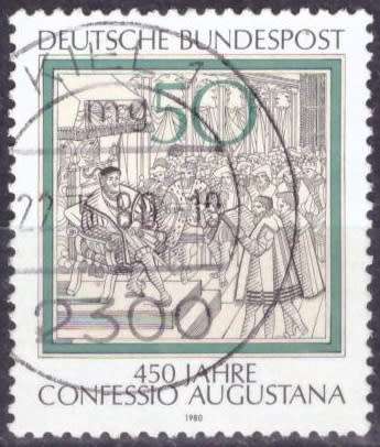 GERMANY 1980 The 450th Anniversary of the `Confeesio Augustana` UNH SET CV R10 SG 1829