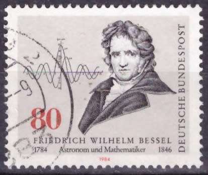 GERMANY 1984 The 200th Anniversary of the Birth of Friedrich W.Bessel UNH SET CV R16 SG2067