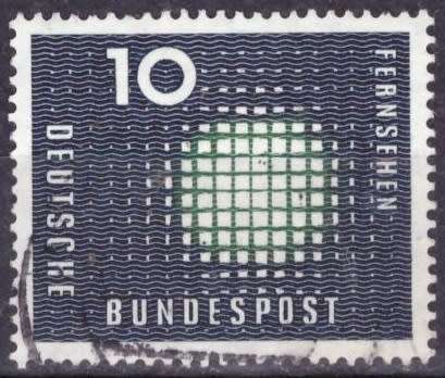 GERMANY 1957 Television ULH SET CV R15 SG1186