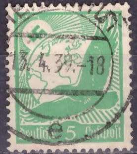 GERMAN EMPIRE 1934 Airmail ULH CV R28 SG526