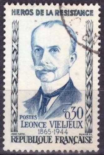 FRANCE 1960 Heroes of the Resistance 4 UNH CV R24