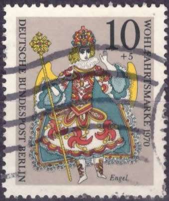 BERLIN 1970 Christmas Stamps ULH CV R10 SG B378