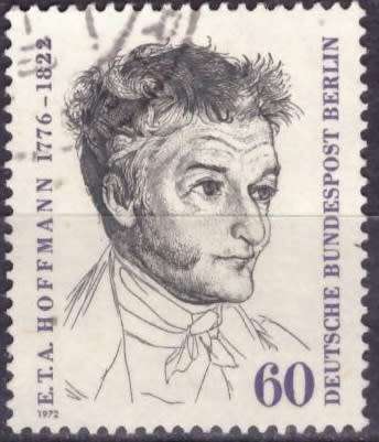 BERLIN 1972 The 150th Anniversary of the Death of E.T.A.Hoffmann ULH CV R36 SG B421