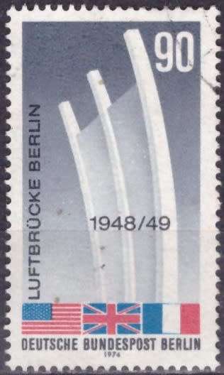 BERLIN 1974 The 25th Anniversary of the Air Lift to Berlin ULH CV R50 SG B451
