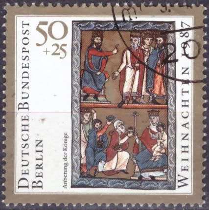 BERLIN 1987 Christmas Stamps UNH CV R36 SG B797