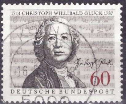 GERMANY 1987 The 200th Anniversary of the Death of Christoph Willibald Gluck ULH CV R14 SG 2221