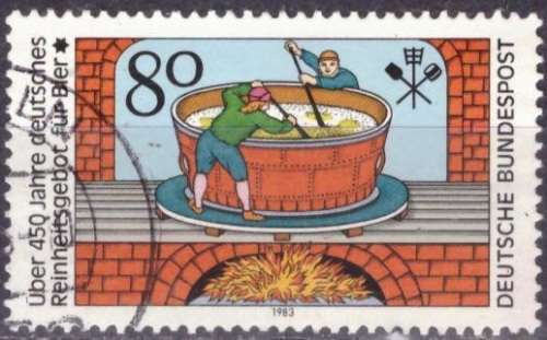 GERMANY 1983 Brewing for More Than 450 Years ULH CV R16 SG2029