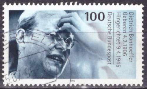 GERMANY 1995 The 50th Anniversary of the Death of Dietrich Bonhoeffer ULH CV R22 SG2628