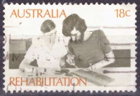 AUSTRALIA 1972 Rehabilitation UNH CV R9.80