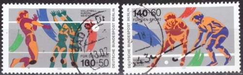 BERLIN 1989 Sports UNH SET CV R214.50 SG B8178