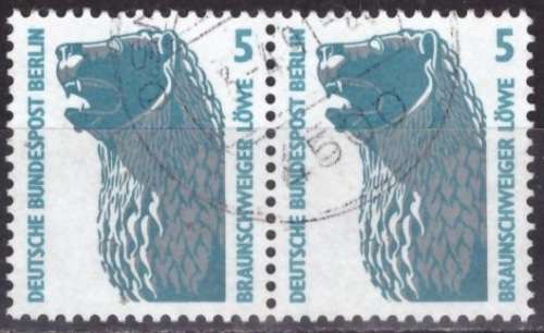 BERLIN 1987 Sightseeings UNH CV R35.20 SG B777 PAIR FOLDED