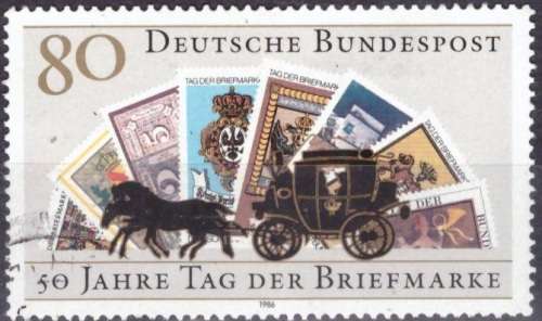 GERMANY 1986 The Day of Stamps ULH R17.60 SG 2142