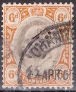 TRANSVAAL 1904 -1909 King Edward VII ULH CV R35 SACC 272
