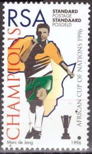 SOUTH AFRICA 1996 South Africa`s Victory in African Nations Football Championship UMM