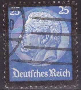 GERMAN EMPIRE 1934 Paul von Hindenburg Memorial Edition ULH CV R286 SG 550