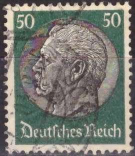 GERMAN REICH 1933 Paul von Hindenburg ULH CV R13.20 SG 506B