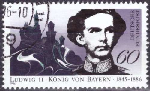 GERMANY 1986 The 100th Anniversary of the Death of King Ludwig II of Bayern UNH CV R16.80 SG 2127