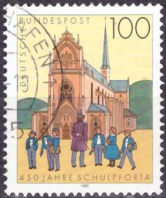 GERMANY 1993 The 450th Anniversary of the Boarding-school `Sculpforta` ULH CV R21 SG 2520