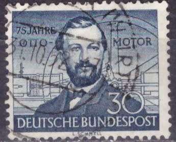 GERMANY 1952 The 75th Anniversary of the Otto-Motor ULH CV R420 SG 1076