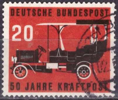 GERMANY 1955 The 50th Anniversary of the Post Deliverance by Car ULH  CV R147 SG 1137