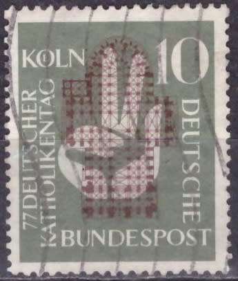 GERMANY 1956 The Catholic Congress ULH  CV R88.20 SG 1165