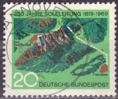 GERMANY 1969 Saltmaking ULH CV R10.50 SG 1502