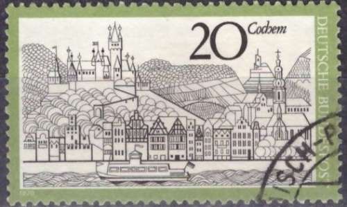 GERMANY 1970 The Town Cochem ULH CV R10.50 SG 1558