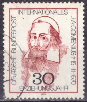 GERMANY 1970 The 300th Anniversary of the Death of Amos Comenius ULH CV R10.50 SG 1565