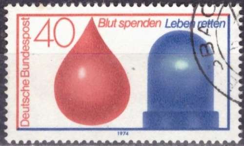 GERMANY 1974 The Blood Donor Case ULH CV R10.50 SG 1687