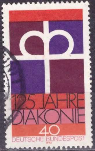 GERMANY 1974 The 125th Anniversary of the Nursing Sisters` Institution ULH CV R10.50 SG 1706