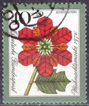 GERMANY 1974 Christmas Stamp ULH CV R18.90 SG 1716