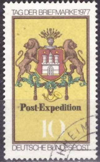GERMANY 1977 The Day of Stamps ULH CV R10.50 SG 1838