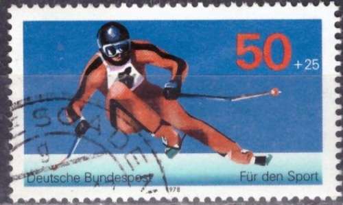 GERMANY 1978 Alpine Skiing ULH CV R39.90 SG 1848
