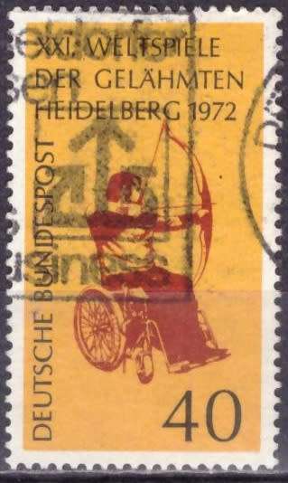 GERMANY 1972 Sports Festival for Crippled ULH CV R10.50 SG 1626