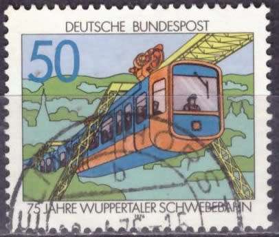 GERMANY 1976 The Wuppertal Aerial Cableway ULH CV R10.50 SG 1774
