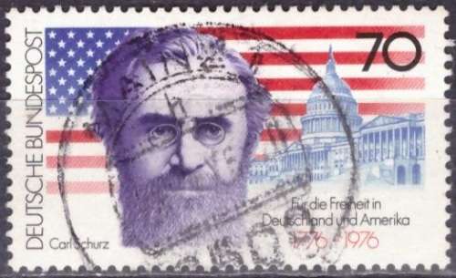 GERMANY 1976 The 200th Anniversary of the American Declaration of Independence ULH CV R13.60 SG 1787