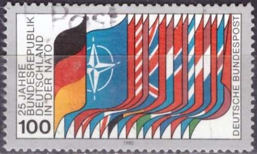 GERMANY 1980 The 25th Anniversary of the Federal Republic Entering NATO ULH CV R27.30 SG 1914