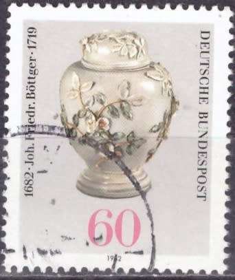 GERMANY 1982 The 300th Anniversary of the Birth of John E.Böttger ULH CV R10.50 SG 1982